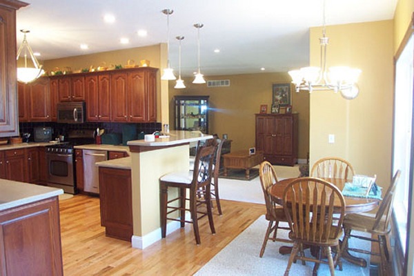 Breakfast Room in Mount Vernon Ohio Home